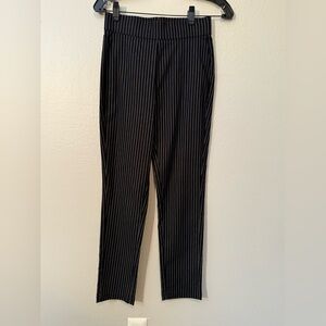 Who What Wear Black Dress Pants with Pinstripes/2